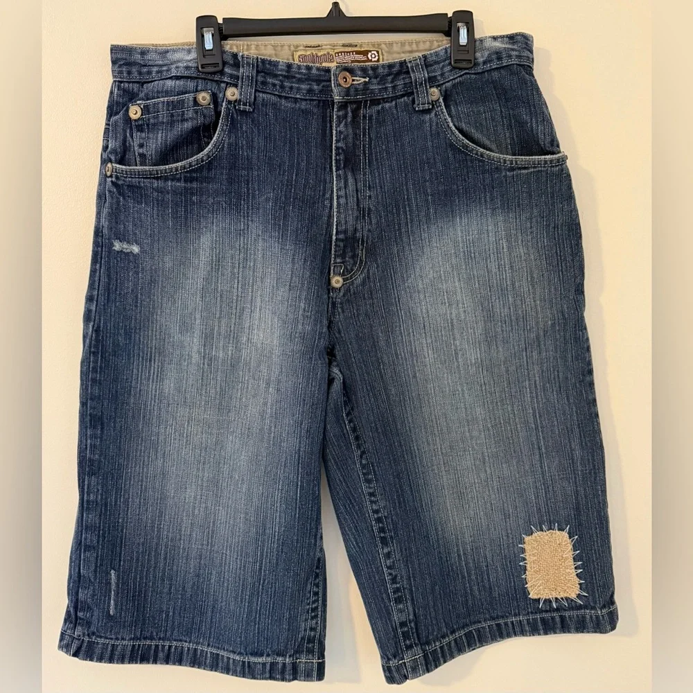 South Pole Denim Shorts Sz 36 - Picture 1 of 8